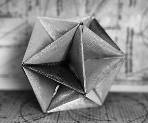 Radiant Icosahedral Polyhedron Origami